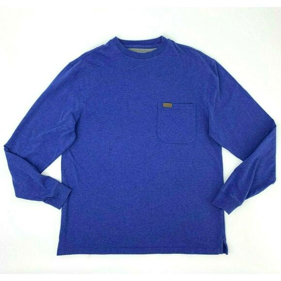 Pendleton Light Sweatshirt Men Size S Blue Cotton Long Sleeve Crew Neck Pullover - Picture 1 of 9